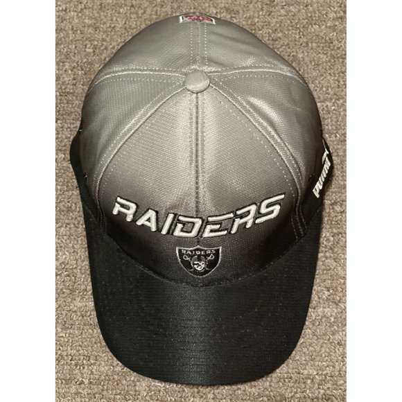 Vintage 90s Puma Oakland Vegas Raiders Team NFL Faded Authentic Pro-Line Hat Cap - Picture 2 of 8